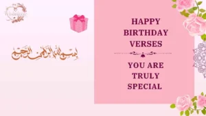 happy birthday verses