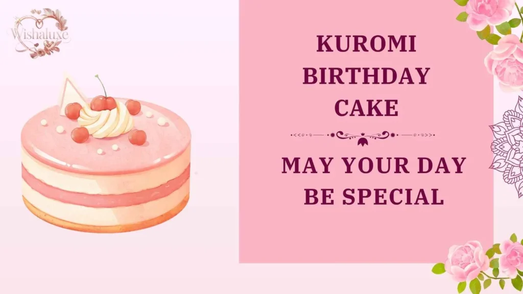kuromi birthday cake