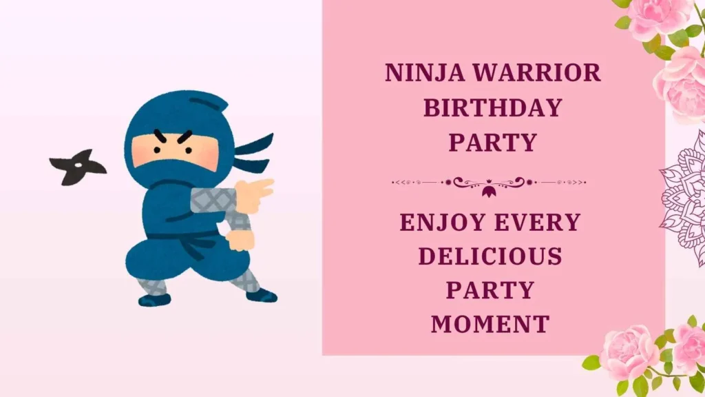 ninja warrior birthday party