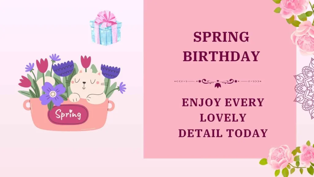 spring birthday