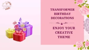 transformer birthday decorations