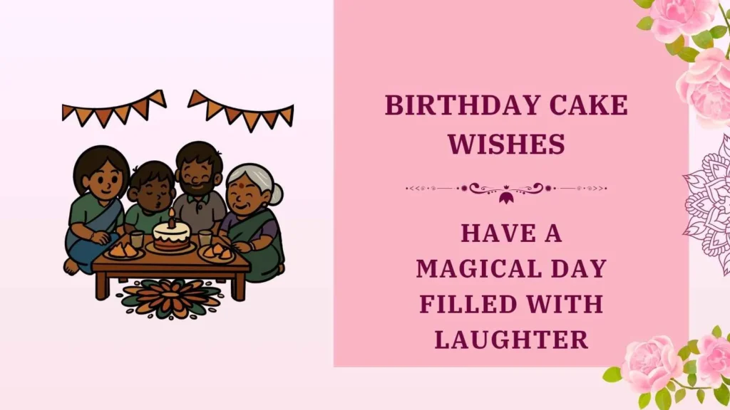 birthday cake wishes