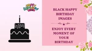 black happy birthday images