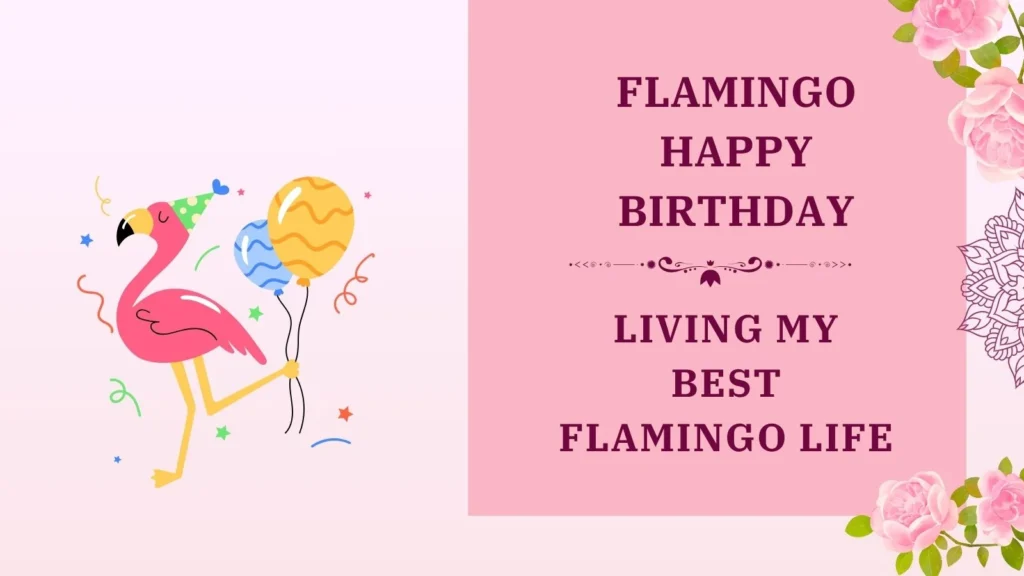 flamingo happy birthday