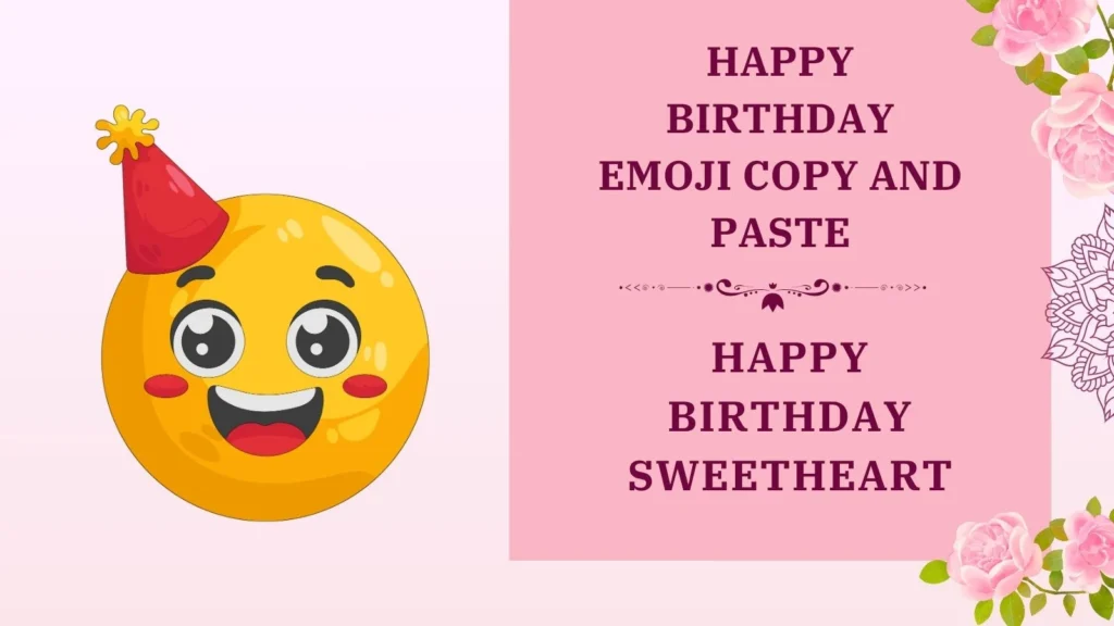 happy birthday emoji copy and paste