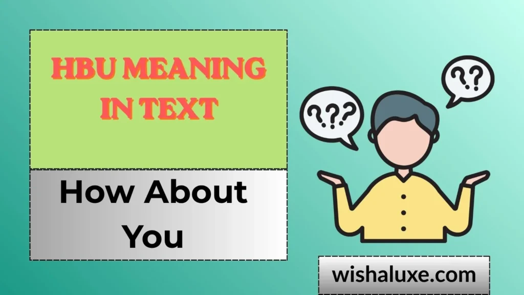 hbu meaning in text