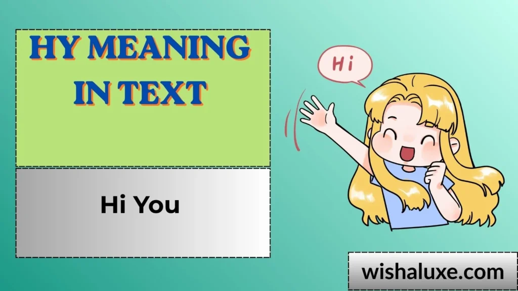 hy meaning in text