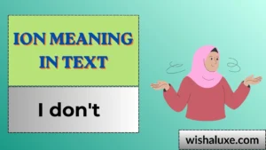 Ion Meaning in Text