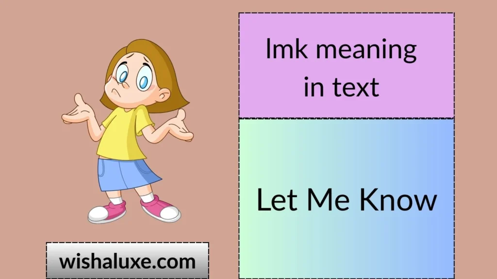 lmk meaning in text