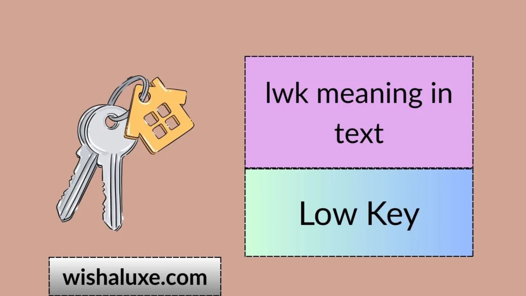 lwk meaning in text