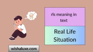 rls meaning in text