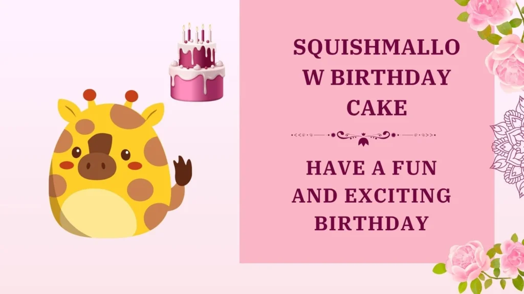 squishmallow birthday cake