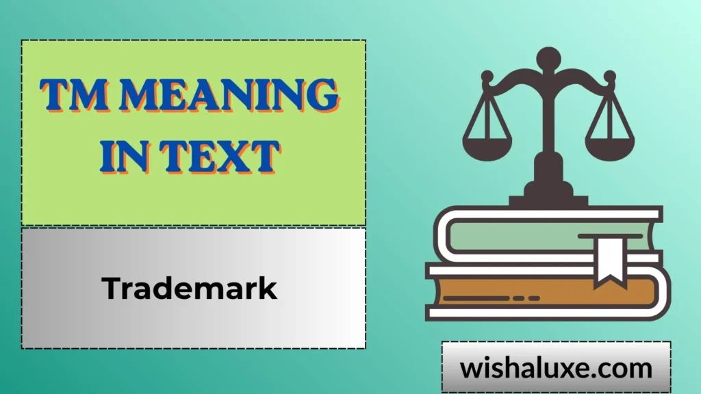 tm meaning in text
