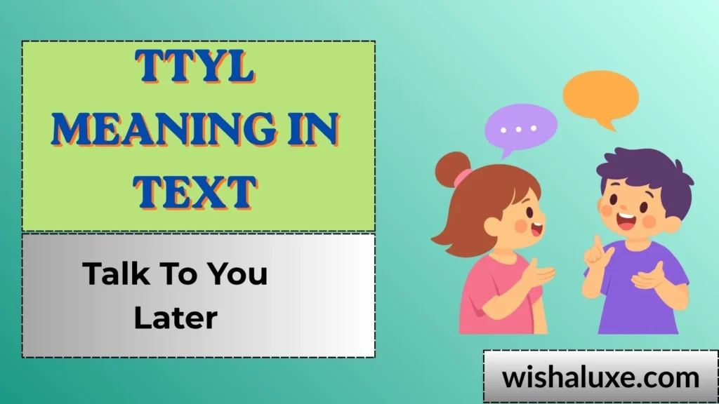 ttyl meaning in text